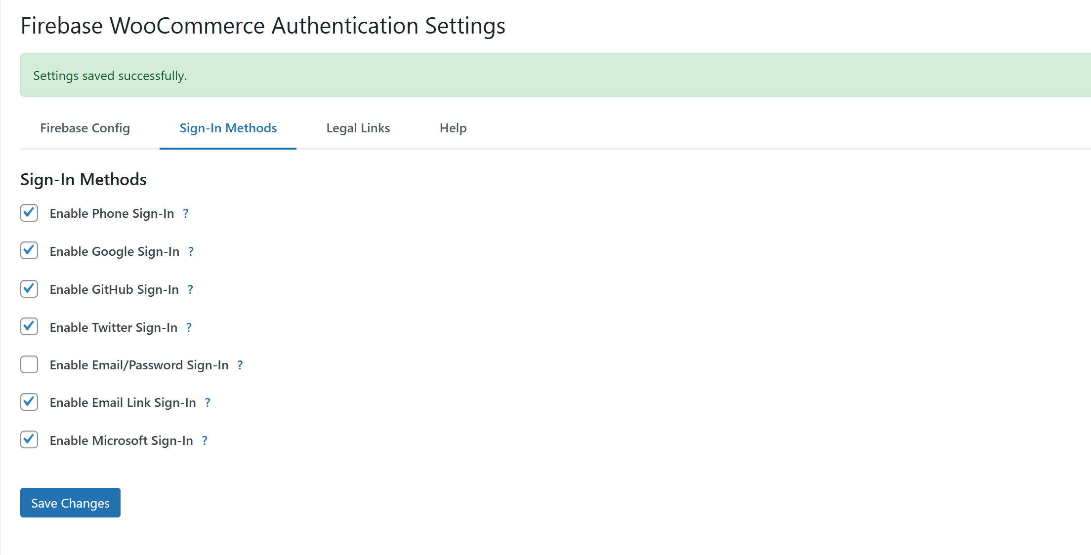 Auth Providers